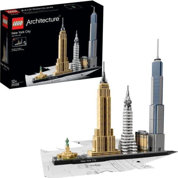 Lego Brand New Architecture New York City Model Kit 21028 - Picture 1 of 10